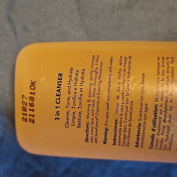 3 in 1 Face Cleanser- Dry Skin - Picture 4 of 4